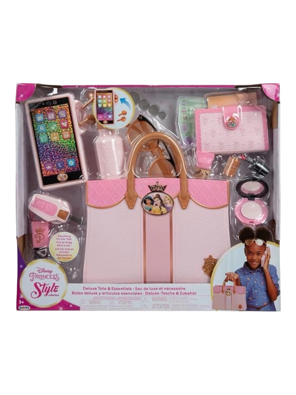 Disney Princess Tote Bag & Toy Purse Set